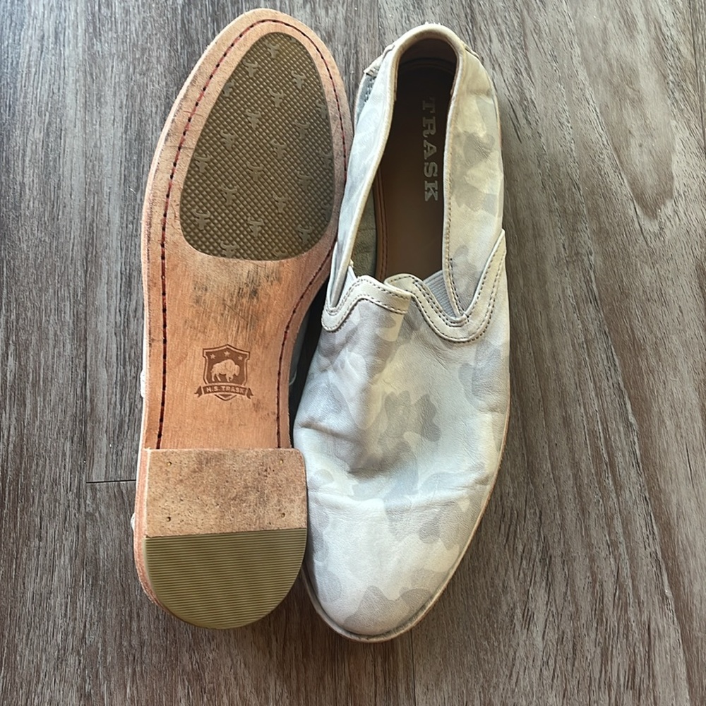 Trask Gray Loafers Slip-On Shoes